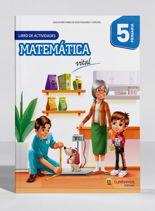MATEMÁTICA VITAL 5: Libro de actividades. Primaria1