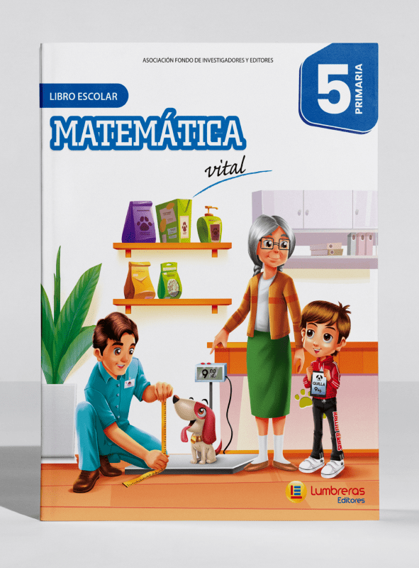 MATEMÁTICA VITAL 5: Libro escolar. Primaria1