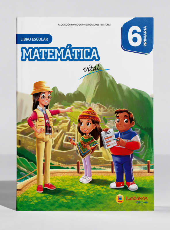 MATEMÁTICA VITAL 6: Libro escolar. Primaria1