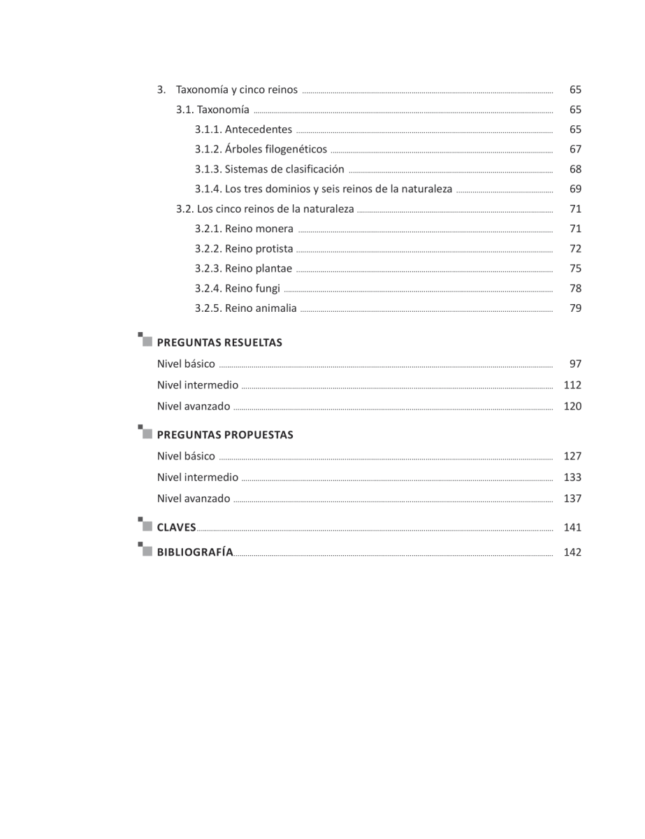Seres vivos: origen, evolución y clasificación3
