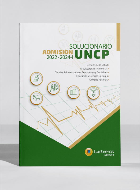 Solucionario Admisión UNCP 2022-2024-I2
