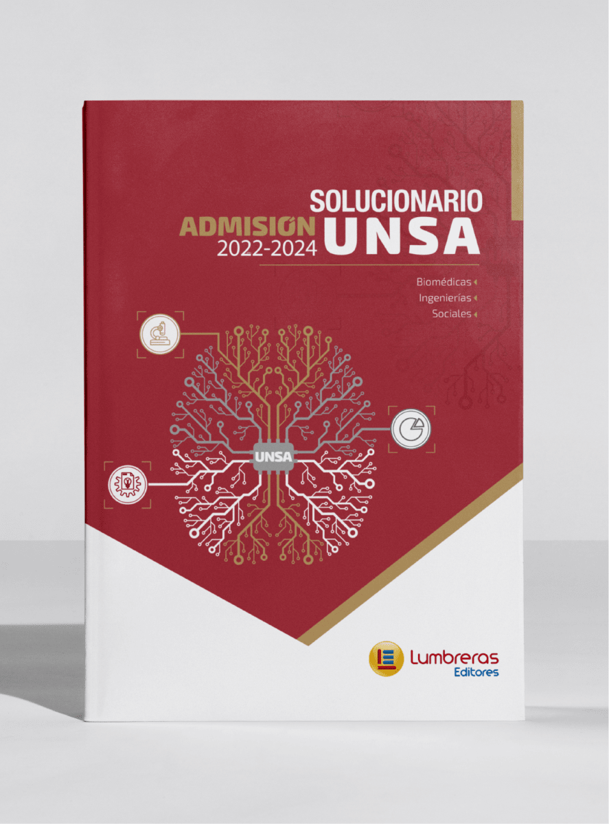 Solucionario Admisión UNSA 2022-2024:  Biomédicas, Ingenierías y Sociales2