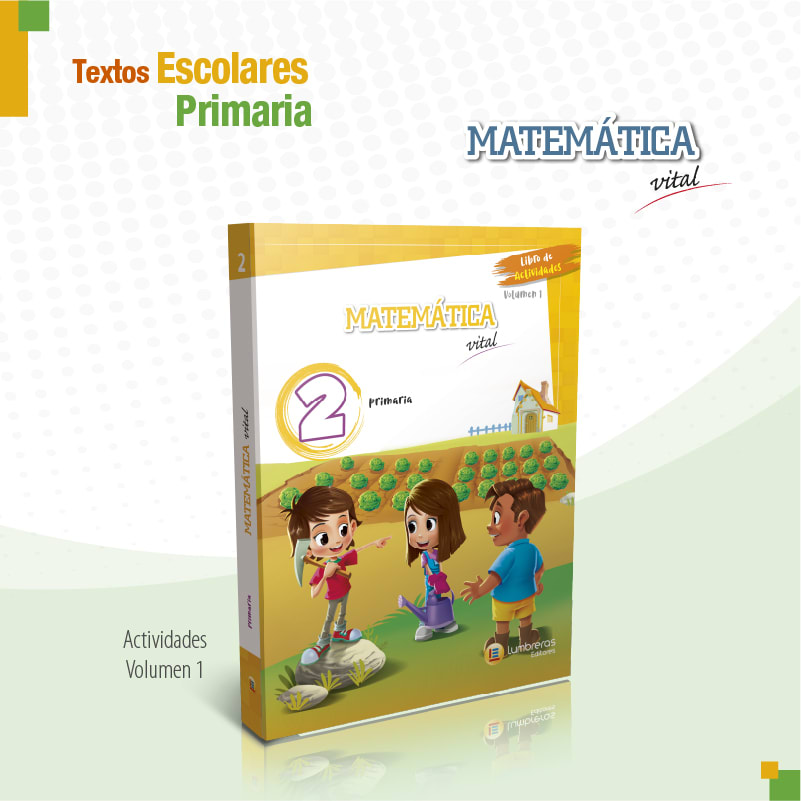 Matemática Vital 2: Libro actividades Vol 1. Primaria1