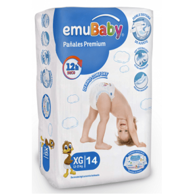 EMU BABY PAÑAL XG 14 UND