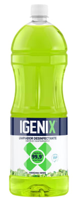 IGENIX LIMPIAPISO DESINFECTANTE 1800 ML MANZANA VERDE