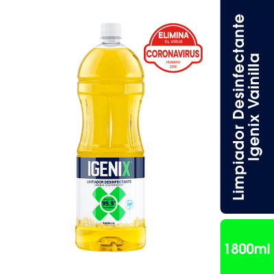 IGENIX LIMPIAPISO DESINFECTANTE 1800 ML VAINILLA