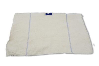 TRAPERO DOBLE 50X35 CMS CON OJAL BLANCO