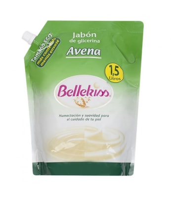 BELLEKISS JABÓN DE GLICERINA AVENA 1,5 LT