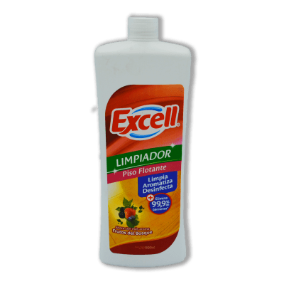 EXCELL LIMPIADOR  PISO FLOTANTE FRUTOS DEL BOSQUE 900 CC