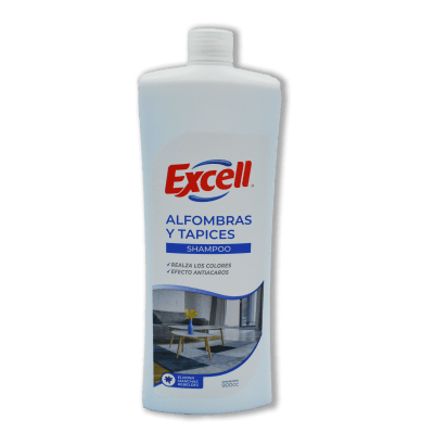 EXCELL SHAMPOO ALFOMBRA Y TAPICES 900 CC