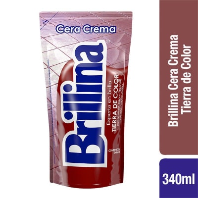 BRILLINA CERA DOYPACK TIERRA COLOR 340 ML