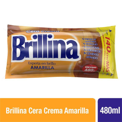 BRILLINA CERA DOYPACK AMARILLA 480 ML