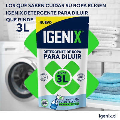 IGENIX DETERGENTE CONCENTRADO PARA DILUIR 500 ML