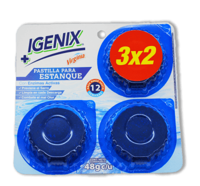 IGENIX PASTILLA ESTANQUE PACK 3 UN