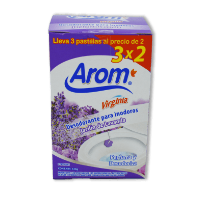 AROM PACK PASTILLAS WC  3 X 2 120 GR