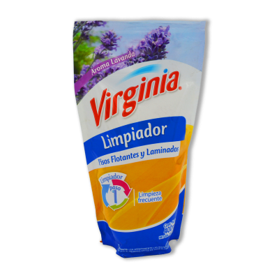 VIRGINIA LIMPIADOR PISO FLOTANTE LAVANDA DOYPACK 400 ML