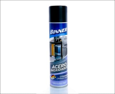 BINNER LIMPIADOR ACERO IINOXIDABLE 400 ML