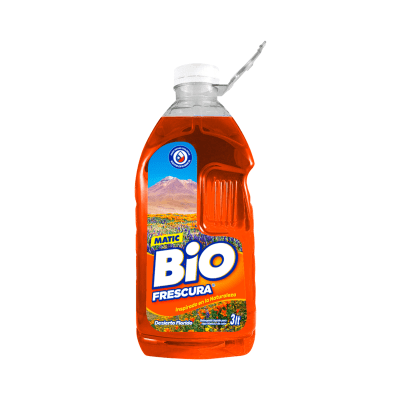 BIO FRESCURA DETERGENTE LIQUIDO MATIC 3 LT DESIERTO FLORIDO
