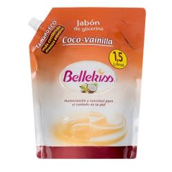 BELLEKISS JABÓN DE GLICERINA COCO-VAINILLA 1,5 LT
