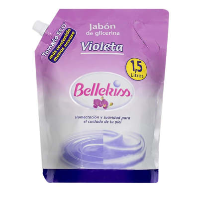 BELLEKISS JABÓN DE GLICERINA VIOLETA 1,5 LT