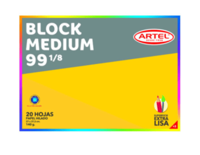 ARTEL BLOCK DIBUJO MEDIUM 99 1/8