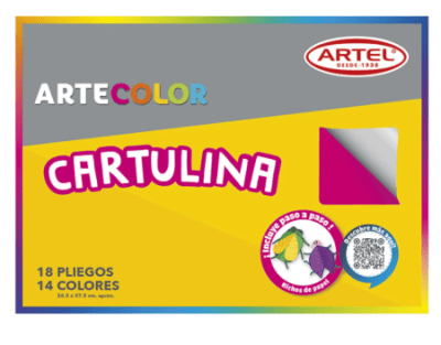ARTEL CARPETA CARTULINA 18 PLIEGOS