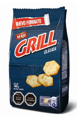 MCKAY GALLETAS GRILL 140 GR
