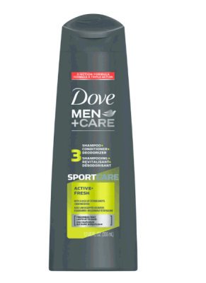 DOVE SHAMPOO ACTIVE FRESH 400 ML
