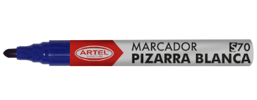 ARTEL MARCADOR PIZARRA AZUL PUNTA REDONDA