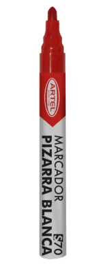 ARTEL MARCADOR PIZZARRA ROJO PUNTA REDONDA