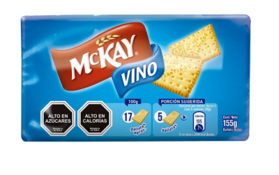 MCKAY GALLETA VINO 155 GR