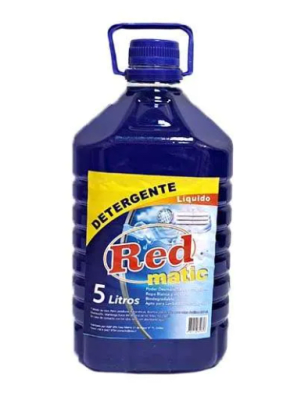 RED DETERGENTE MATIC AZUL 5 LTS BIDÓN