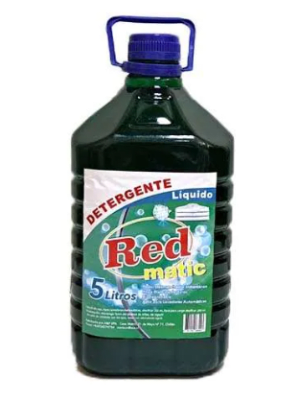 RED DETERGENTE MATIC VERDE 5 LTS BIDÓN