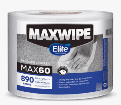 ELITE WAXIWIPE PAÑOS DE LIMPIEZA 890 UNIDADES