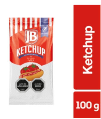 JB KETCHUP SACHET 100 GRS