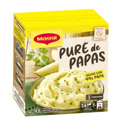 MAGGI PURÉ DE PAPAS INSTANTÁNEO 93 GRS