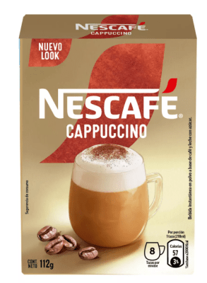 NESCAFÉ CAPPUCCINO X 8 UNIDADES
