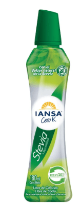IANSA CERO K ENDULZANTE LIQUIDO 180 ML