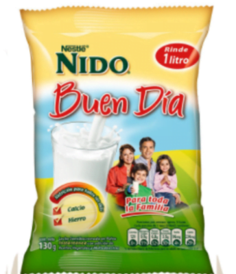 NIDO BUEN DÍA LECHE EN POLVO 130 GR