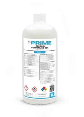 PRIME ALCOHOL ISOPROPÍLICO 99% - ENV 1L