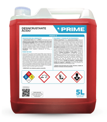 PRIME DESINCRUSTANTE ÁCIDO - ENV 5L