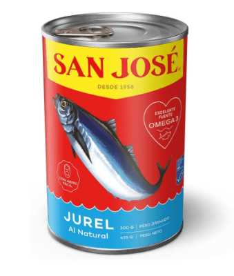 SAN JOSE JUREL AL NATURAL 425GR