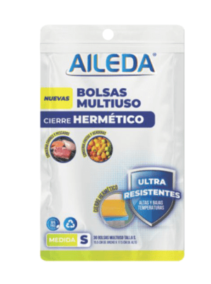 AILEDA BOLSA MULTIUSO  HERMÉTICA 15 X 17 CM 30 UN