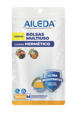 AILEDA BOLSA MULTIUSO HERMÉTICA 18 X 22 CM 25 UN