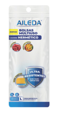 AILEDA BOLSA MULTIUSO HERMÉTICA 27 X 31 CM 15 UN
