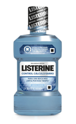 LISTERINE ENJUAGUE BUCAL CONTROL SARRO 180 ML