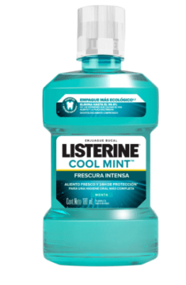 LISTERINE ENJUAGUE BUCAL COOL MINT 180 ML