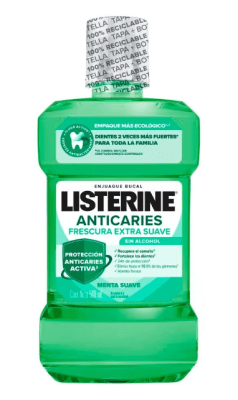 LISTERINE ENJUAGUE BUCAL ANTICARIES 180 ML