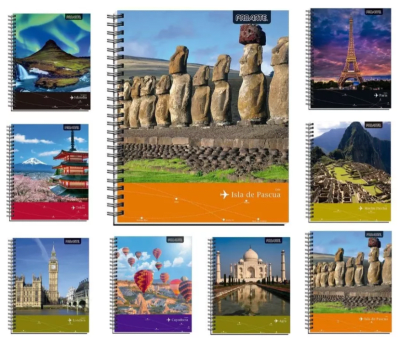 PROARTE PLEOPLE & PLACE CUADERNO UNIVERSITARIO 100 HJS 7MM