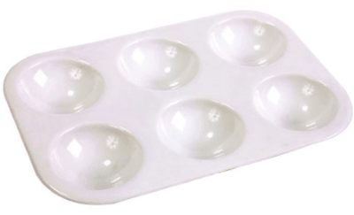 PROARTE POCILLO TÉMPERA 6 CAVIDADES